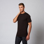 Essential Elongated Curved Tee // Black (XL)
