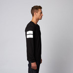 Uniform Stripes Long-Sleeve Tee // Black (L)