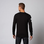 Uniform Stripes Long-Sleeve Tee // Black (L)