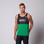 Mesh Sprint Tank Top // Navy (L)