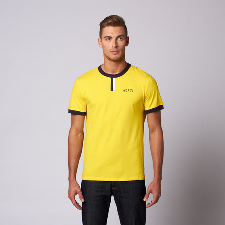 Tab Tee // Yellow (S)