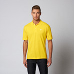 Solid Pique Polo // Bright Yellow (L)