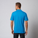 Solid Pique Polo // Bright Blue (M)