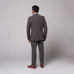 Hugo Boss // Wool Two-Piece Suit // Grey Pinstripe (US: 40R)