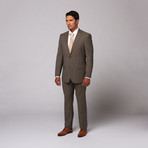 Hugo Boss // Wool Two-Piece Suit // Dark Taupe (US: 40R)