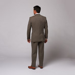 Hugo Boss // Wool Two-Piece Suit // Dark Taupe (US: 40R)