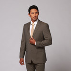 Hugo Boss // Wool Two-Piece Suit // Dark Taupe (US: 40R)