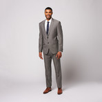 Wool Two-Piece Suit // Light Grey (US: 36S)