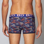Cotton Stretch Trunk // Clematis Blue Camo (M)