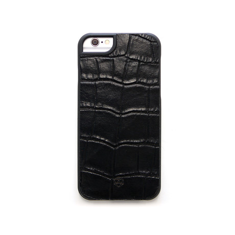 Alligator iPhone Case // Black (5/5S)