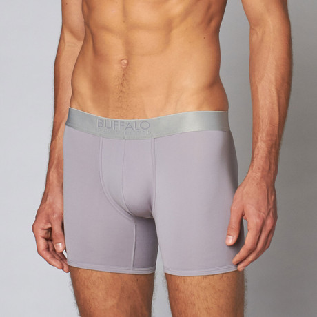 Microfiber Boxer Brief // Dapple Grey (S)