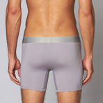 Microfiber Boxer Brief // Dapple Grey (L)