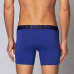 Cotton Stretch Boxer Brief // Clematis Blue (S)