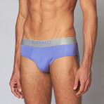 Microfiber Brief // Deep Periwinkle (M)