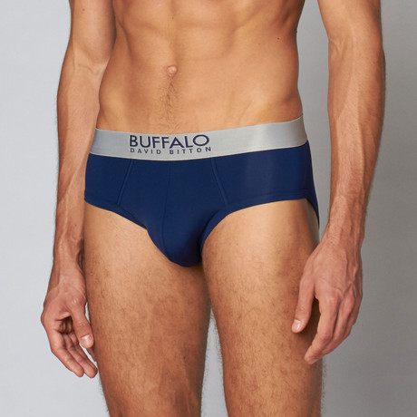 Microfiber Brief // Medieval Blue (S)