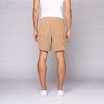 Corduroy Fatigue Short // British Khaki (34)