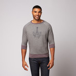 Tiger Leash // Planer Sweatshirt // Heather Grey (M)