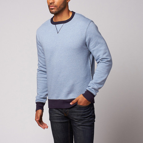 Tiger Leash // Grafter Sweatshirt // Heather Blue (M)