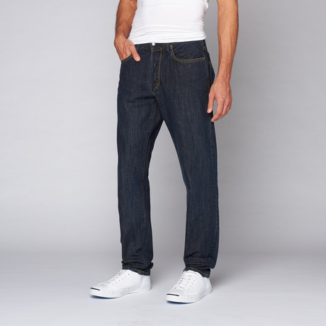 Driller Tapered Jeans // Medium Indigo (32WX34L)