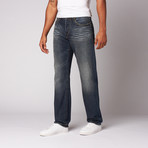 Blue Collar Worker // Welder 2 Selvedge Tapered Jeans // Vintage Blue (32WX34L)