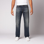 Blue Collar Worker // Welder 2 Selvedge Tapered Jeans // Vintage Blue (32WX34L)