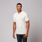 Tracker Henley // White (XS)