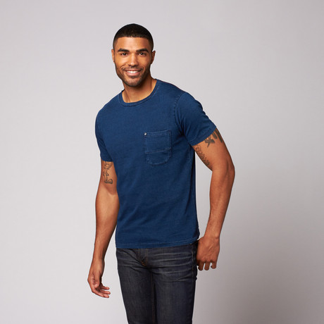 Workman 2 Tee // Indigo (XS)