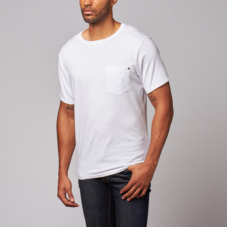 Tiger Leash // Workman Tee // White (L)