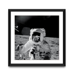 Alan Bean Apollo 12 // Black Frame (20”L x 20”W)
