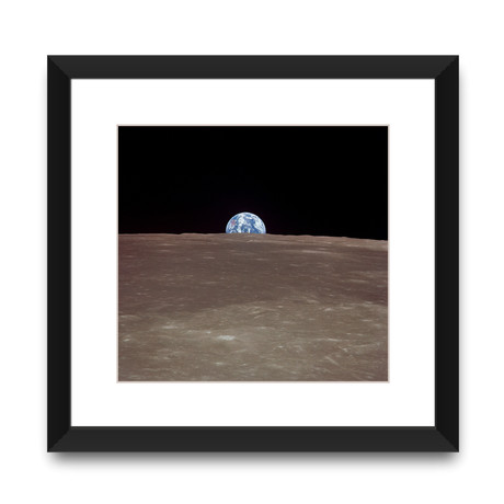 Earthrise // Black Frame (12”L x 11.5”W)