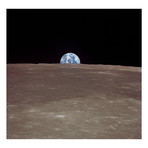 Earthrise // Black Frame (12”L x 11.5”W)