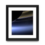 Saturn and Earth // Black Frame (10”L x 11”W)