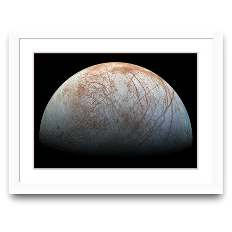 Europa // White Frame (15”L x 12”W)