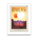 Relax on Kepler 16b // White Frame (12”L x 16”W)