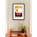 Relax on Kepler 16b // White Frame (12”L x 16”W)