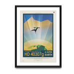 A Super Earth // Black Frame (12”L x 16”W)