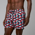 Corsaro Palms Trunks // Dark Blue (M)