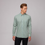 Mughal Button Down Shirt // Green Gingham (US: 15R)