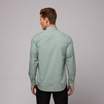 Mughal Button Down Shirt // Green Gingham (US: 15R)