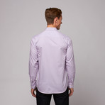 Jaipur Button Up Shirt // Blue + Coral Stripe (US: 15R)