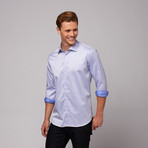 Maharaja Twill Button Up Shirt // Blue (US: 16.5R)