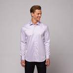 Maharaja Twill Button Up Shirt // Purple (US: 16.5R)