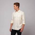 Nicosia Button Up Shirt // Yellow Dobby Check (US: 16.5R)