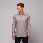 New Cardiff Button Up Shirt // Grey Tic Weave (US: 15.75R)