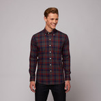 Anzano Button Down Shirt // Multi Plaid (US: 16.5R)