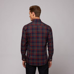 Anzano Button Down Shirt // Multi Plaid (US: 16.5R)