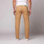 5 Pocket Stretch Skinny Jean // Khaki (38WX32L)