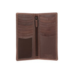 Hamilton Tall Breast Wallet // Conker Brown