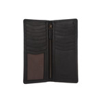 Hamilton Tall Breast Wallet // Oxford Black