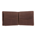 Benedict Bi-Fold Wallet // Conker Brown